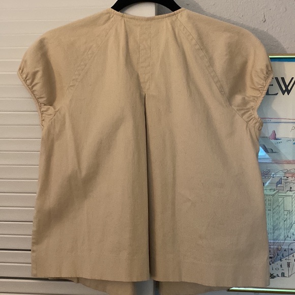 Express Design Studio pleated short sleeve jacket size M - Picture 2 of 6